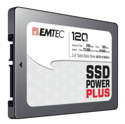EMTEC SSD Power Plus - 120GB - Internal - 2.5" SATA 6Gb/s - ECSSD120GX150