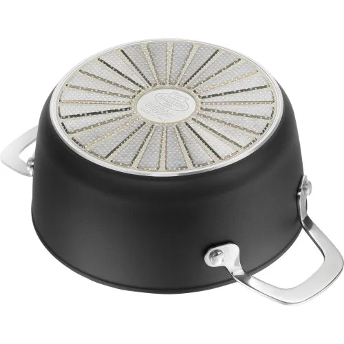 Titanium induction pot with lid Ballarini Alba - 4.7 ltr