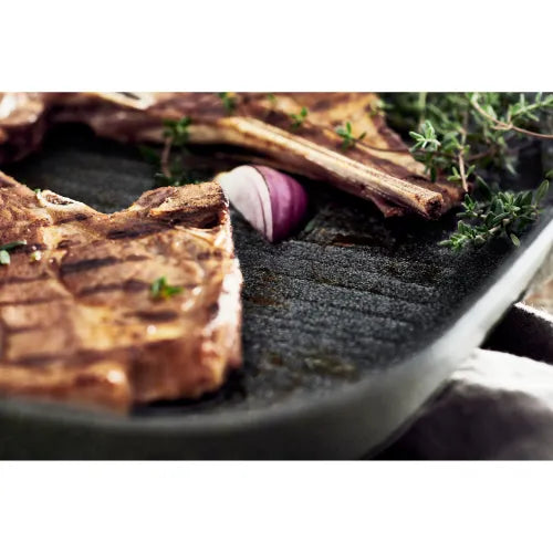 BALLARINI Grill Pan Square Black 28 cm 75002-924-0