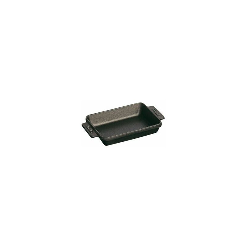 STAUB Rectangular Mini Baking Tray 250 ml  Black