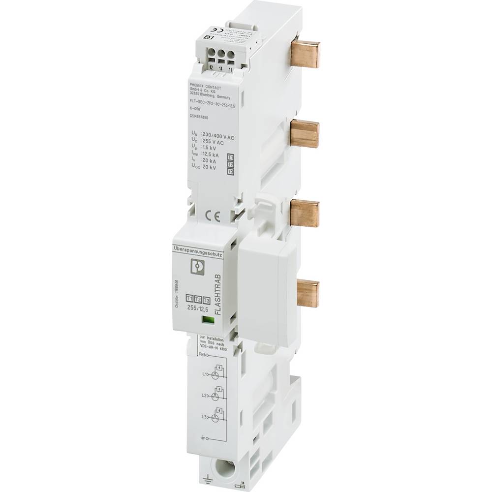 Phoenix FLT-SEC-ZP2-3C-255/12.5 1168946 Combi arrester type 1/2 (1168946)