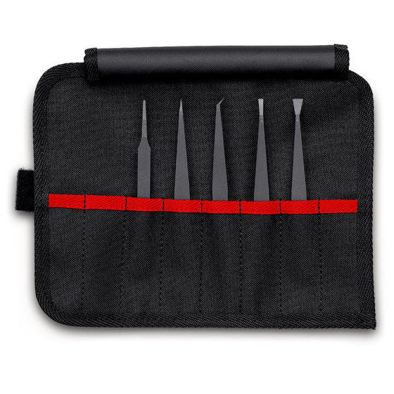 KNIPEX ESD Plastic Tweezers Set, 5pcs, 92 00 05 ESD
