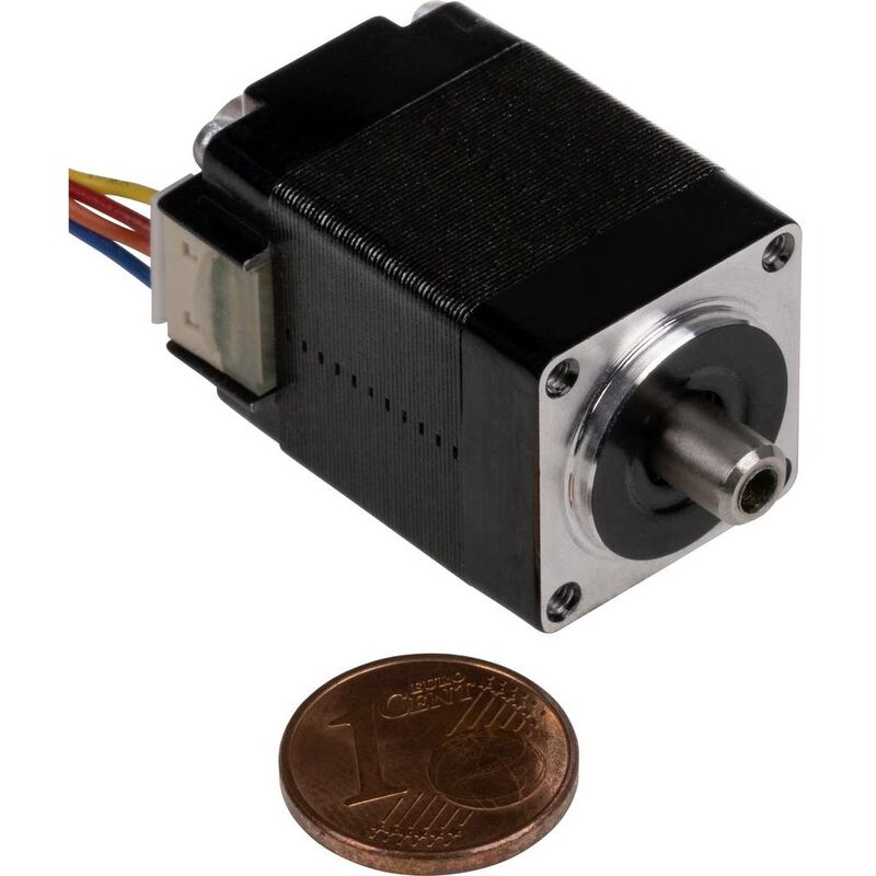Joy-it Schrittmotor NEMA08-05HS 0.016 Nm 0.6 A 0.6 A Wellen-Durchmesser: 5 mm (NEMA08-05HS)