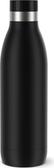 Emsa Bludrop 0.7 L Drinking Bottle, Basic Black, Model N3110900