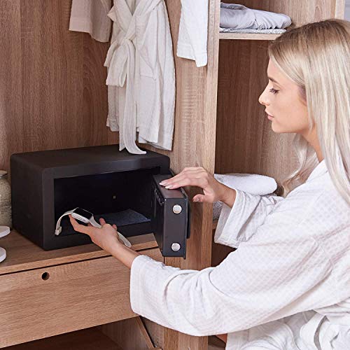 Yale YSEB/200/EB1 Freestanding Safe 9.6 l Steel Black (YSEB/200/EB1)