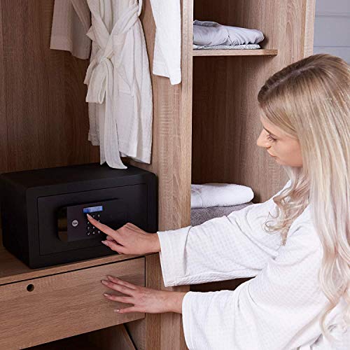 Yale YSEB/200/EB1 Freestanding Safe 9.6 l Steel Black (YSEB/200/EB1)