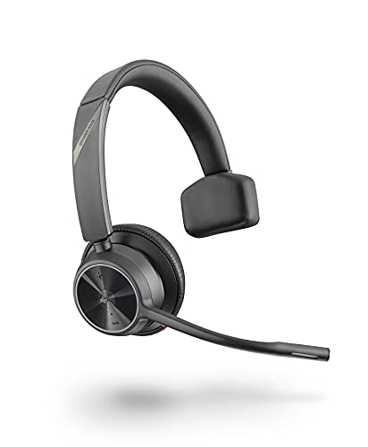 HP Poly Voyager 4300 UC Series 4310 - Headset - On-Ear - Bluetooth - Wireless - USB-C - Certified for Microsoft Teams