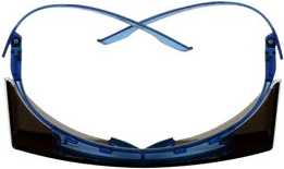 3M SecureFit 3700 - Sicherheitsbrille - Montagearbeit - Bau-/Renovierungsarbeiten - Die Arbeit mit Chemikalien - Beide Geschlechter - Blau - grey - Polycarbonat (SF3702SGAF-BLU)
