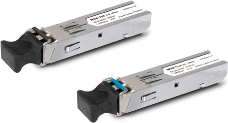 Planet MGB-Series MGB-LB20 - SFP (Mini-GBIC)-Transceiver-Modul - Gigabit Ethernet - 1000Base-BX - LC-Monomode - bis zu 20 km - 1550 (TX) / 1310 (RX) nm (MGB-LB20)