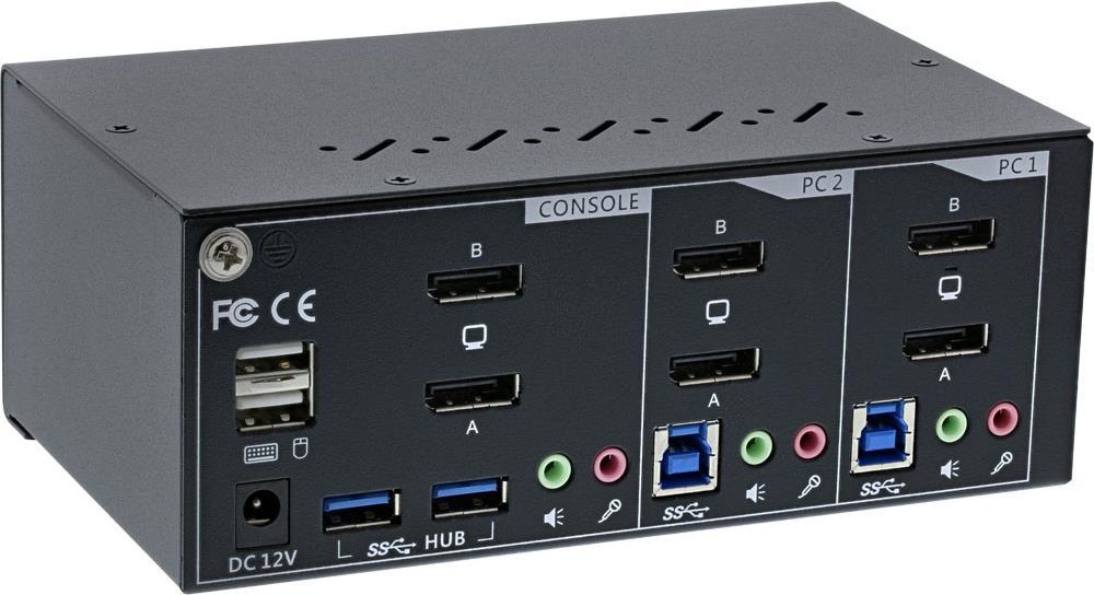 InLine 63652I KVM Switch Black (63652I)
