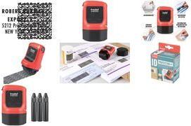 TRODAT Data Protection Stamp ID Protector+ Set with Inks, Model 199526