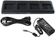 Honeywell Quad Battery Charger - Battery charger - Output connections: 4 - Europe - for P/N: 50134176-001 (EDA50-QBC-2)
