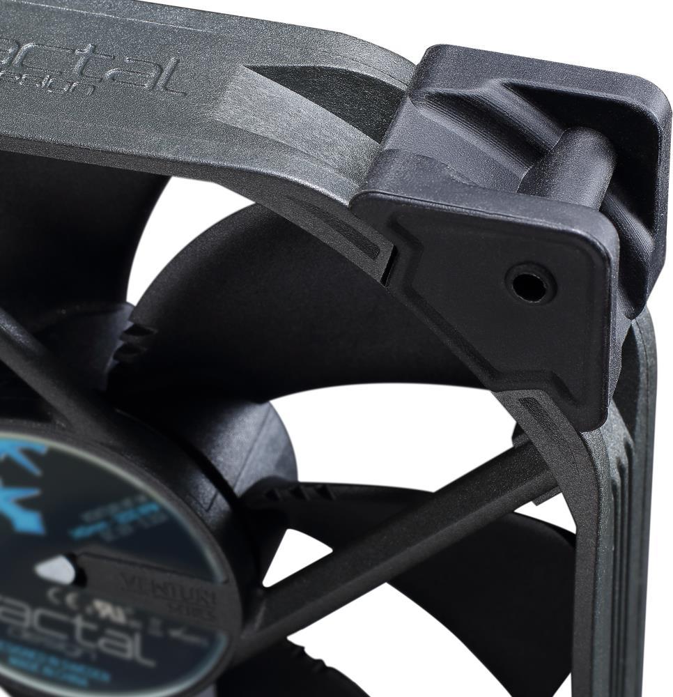 Fractal Design Venturi HP-12 PWM Computer Fan High Pressure Optimized FD-FAN-VENT-HP12-PWM-WT