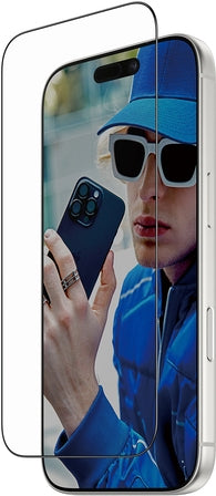 PanzerGlass Screen Protector with Black Frame for iPhone 17 Pro Ultra-Wide Fit (PG48188)