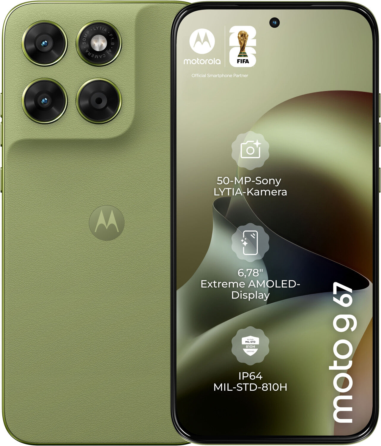 Motorola Moto G67 5 G - Smartphone - 128GB - Nile - PBAU0003SE