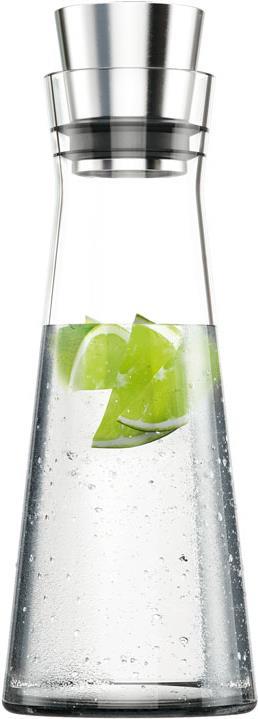 EMSA FLOW Slim Carafe 1 L Stainless Steel Transparent (515675)