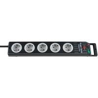 Brennenstuhl Super-Solid Line Extension Cord - 5 Output Plugs - 2.5 m (1153380115)