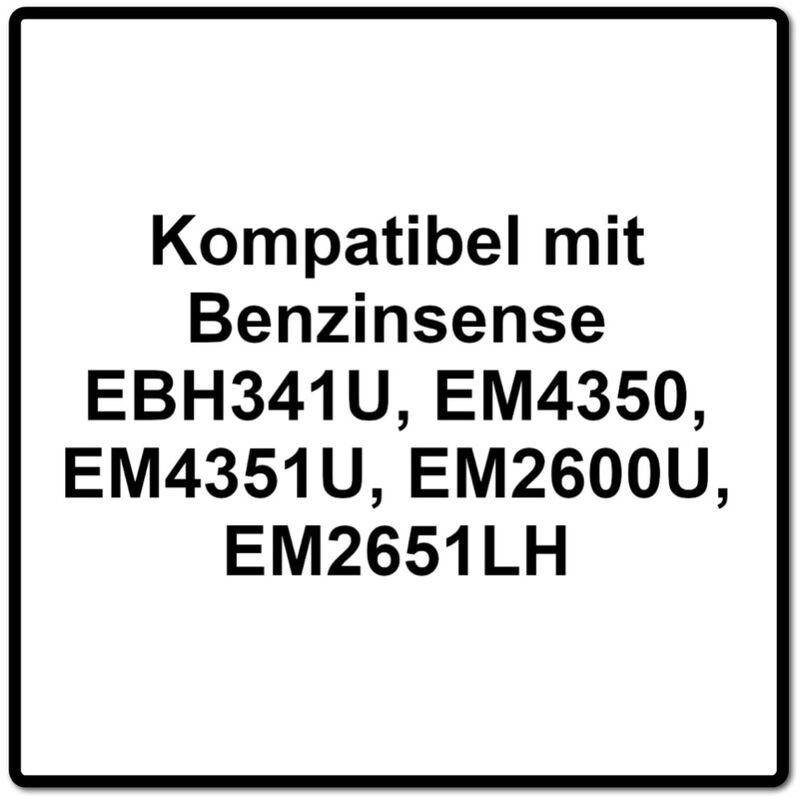 Makita - Rasentrimmerkopf - 2 Fäden - 2,4 mm - Länge: 4 m (191D93-3)