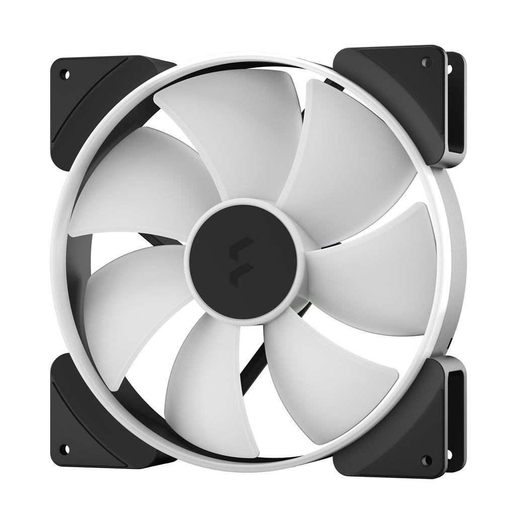 Fractal Design Prisma AL-18 Case Fan - 180 mm - Black Frame, White Blades (FD-FAN-PRI-AL18-PWM)