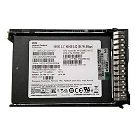 Hewlett Packard Enterprise HPE Mixed Use SSD - 480GB - 2.5" SFF - SATA - with HPE Smart Carrier P09907-001