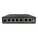 LevelOne FEP-0631 - Unmanaged Switch - 4 x 10/100 PoE + 2 x 10/100 Uplink - Desktop - PoE (60 W)