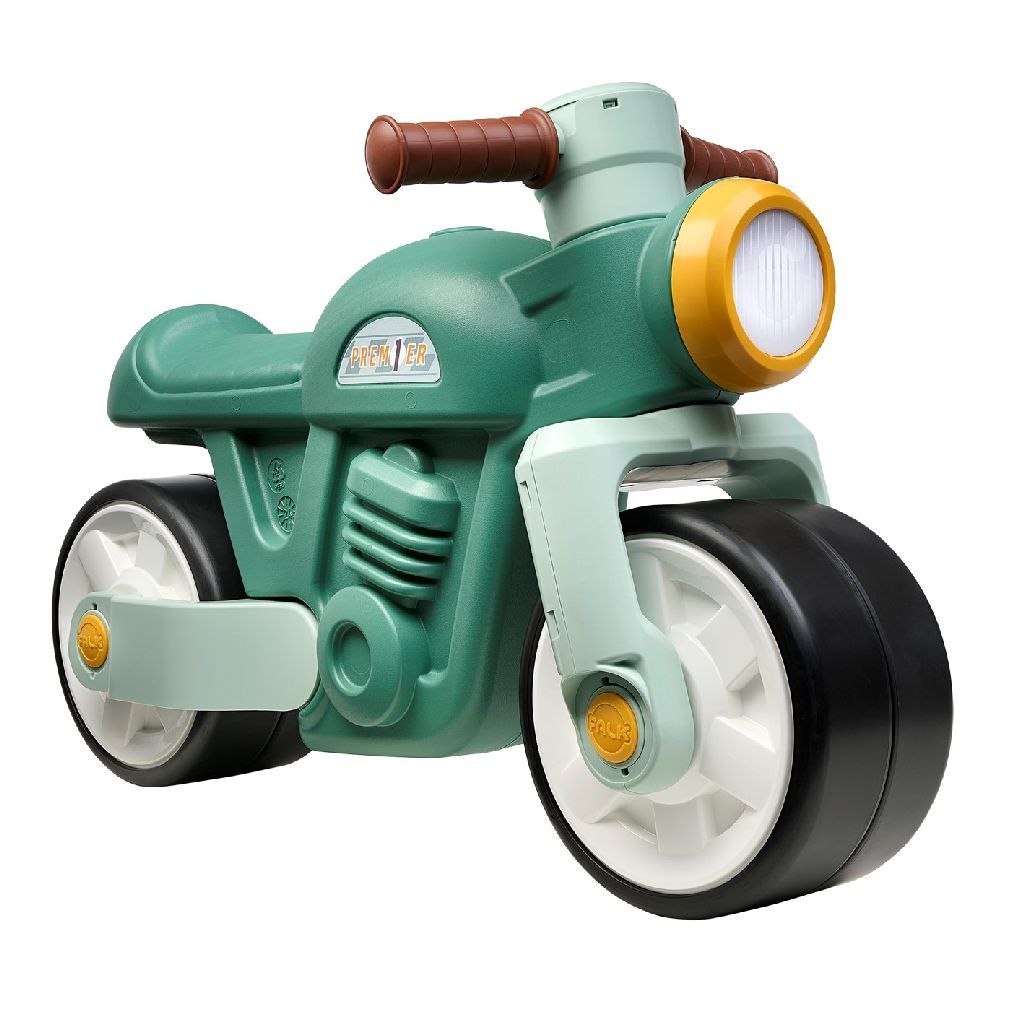 Falk Balance Bike Vintage Green 1+ - Ride-On Bike for Toddlers