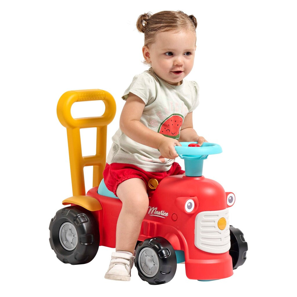 Falk Ride-on Tractor Maurice Red 1+