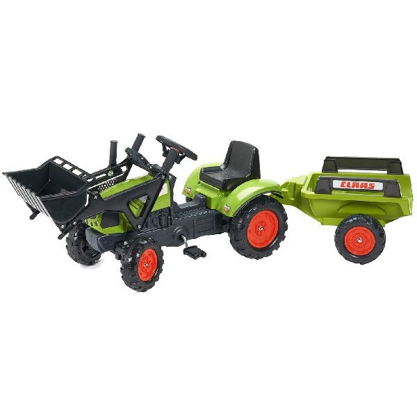Falk Claas Arion 410 Tractor + Trailer + Loader - For Children 2-5 Years