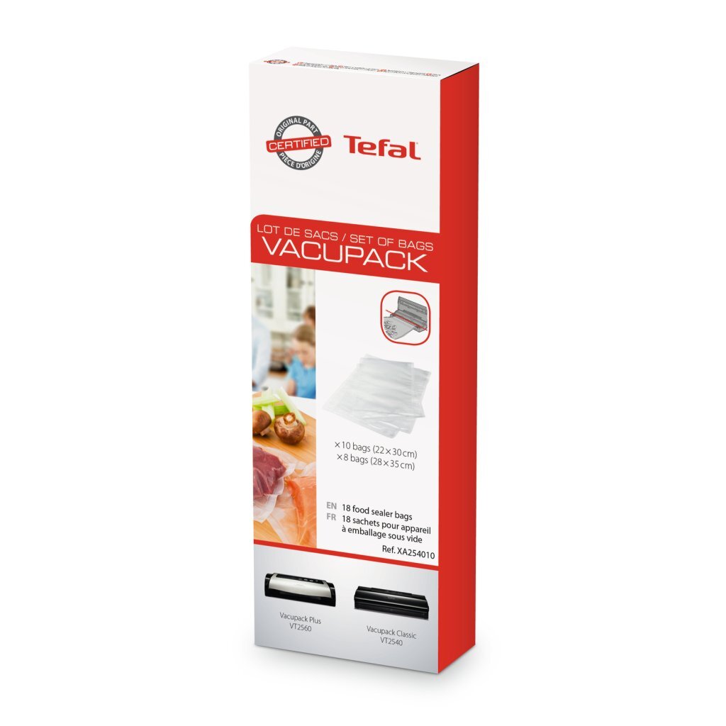 Tefal XA2540 Vacuum Bags 18 Pieces