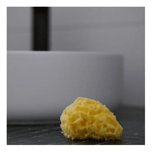 Eponge de mer - THERMOBABY - HONEYCOMB - Naturelle, durable et douce - Jaune afbeelding 2