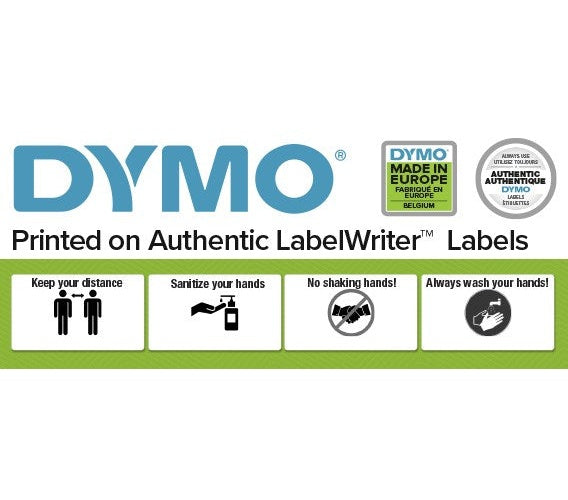 DYMO LW - Standardadressetiketten Permanent Papier - 28 x 89 mm - 2093091 - Weiß - Selbstklebendes Druckeretikett - Papier - Dauerhaft - Rechteck - LabelWriter (2093091) afbeelding 4