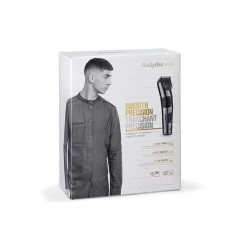 BaByliss - E978E - Tondeuse cheveux Carbon Titanium pour des performances sur cheveux et barbes longues afbeelding 4