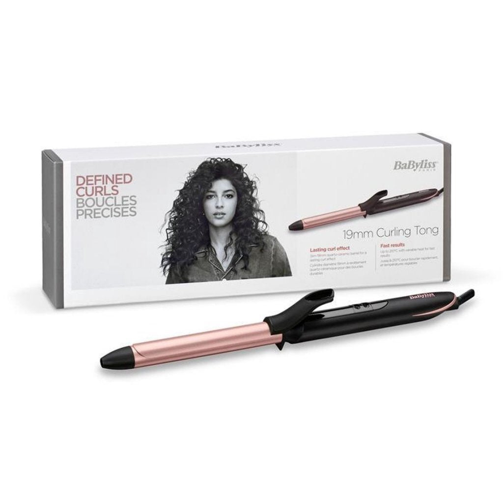 Babyliss C450E Curling Iron 19 mm Black/Rose