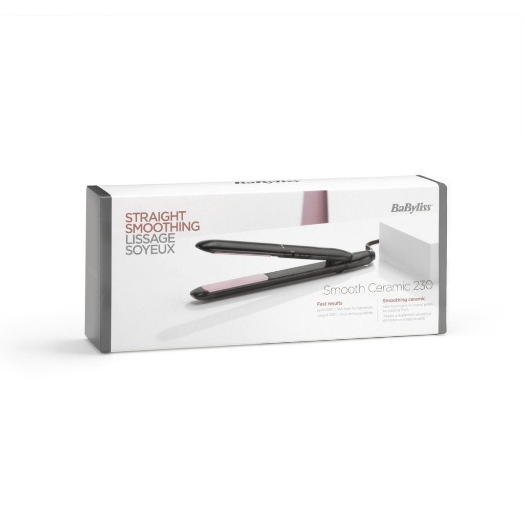 Babyliss Smooth Ceramic Straightener Black