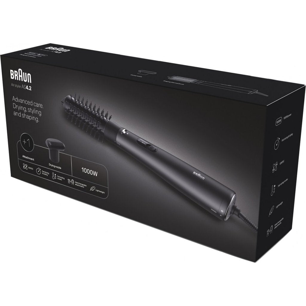 Braun AS4.2 BRAS420E Hair Dryer Brush 1000W Black