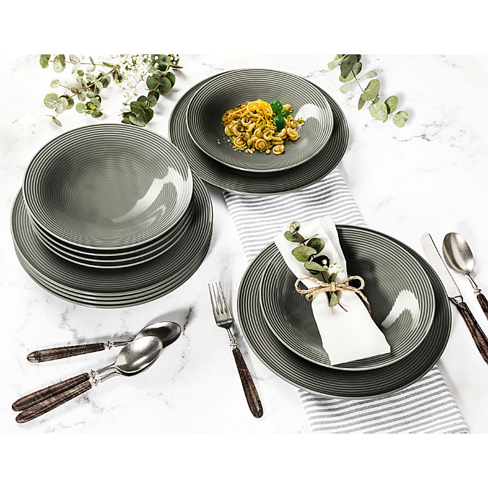 Seltmann Dinnerware Set for 6 Beat Color Glaze