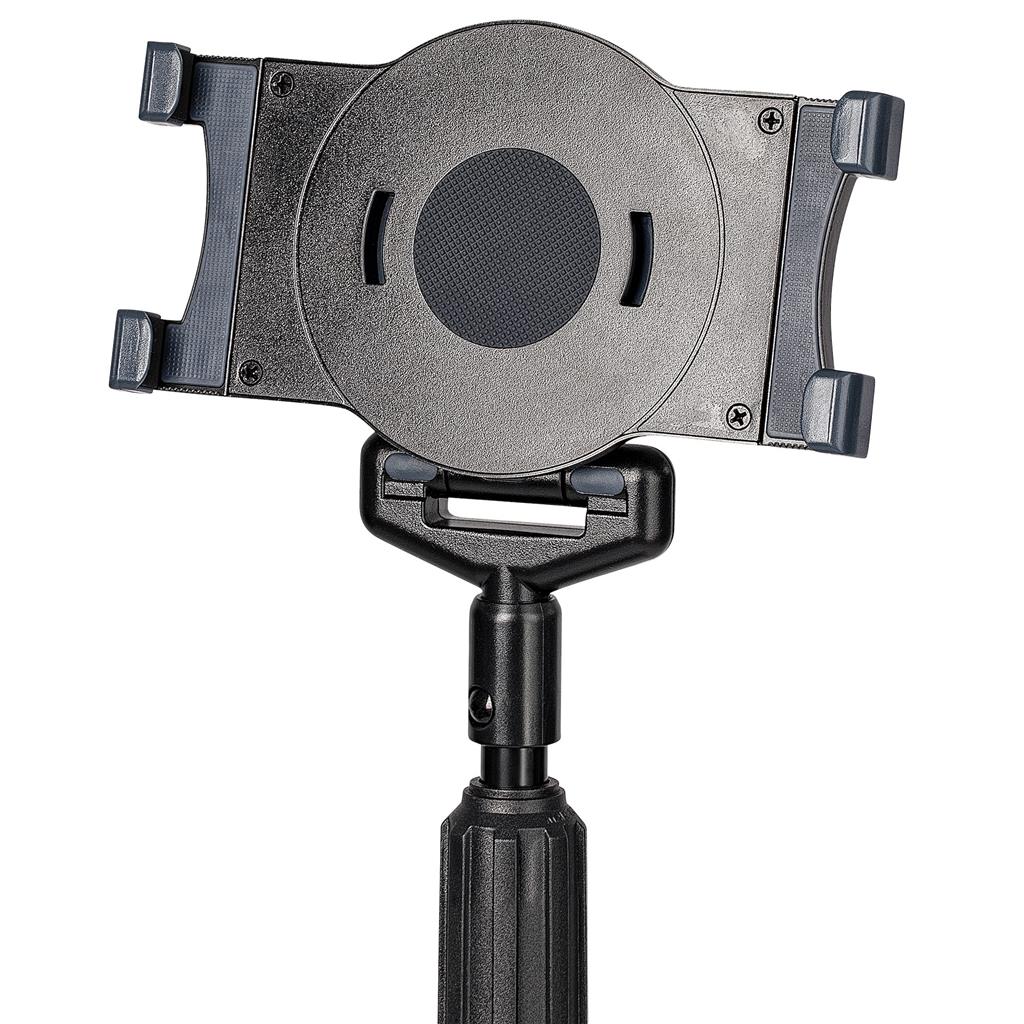 StarTech.com Mobile Tablet Stand with Locking Casters - Height Adjustable - Swivel Ergonomic Universal Floor Stand for iPad/Tablets 7-11" (STNDTBLTMOB)