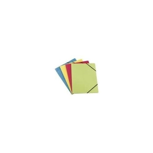 ELBA Eckspannermappe Carte Forte, DIN A4, farbig sortiert in den Farben: blau, gelb, rot, grün - 50 Stück (120539-20) afbeelding 1