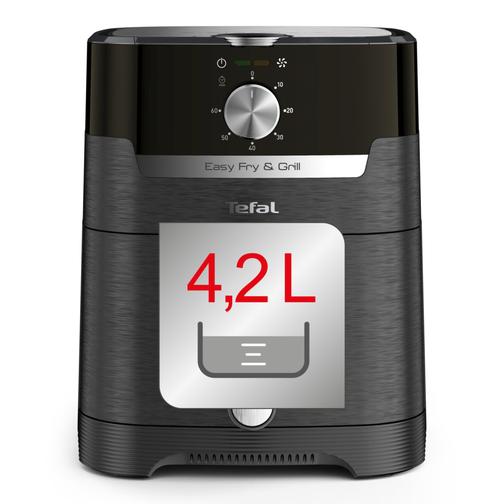 Tefal EY5018 Easy Fry and Grill Air Fryer 1550W 4.2 L Black
