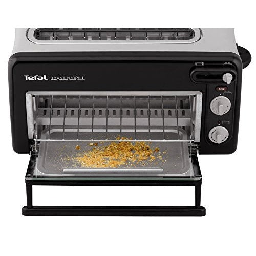 Tefal | Toast Oven TL6008 - Black And Silver | Countertop Appliance Compact Design afbeelding 2
