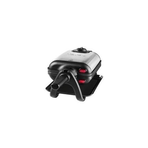 Tefal WM756D 2Waffel(n) 1200W Schwarz - Edelstahl Waffeleisen (WM 756D) afbeelding 1