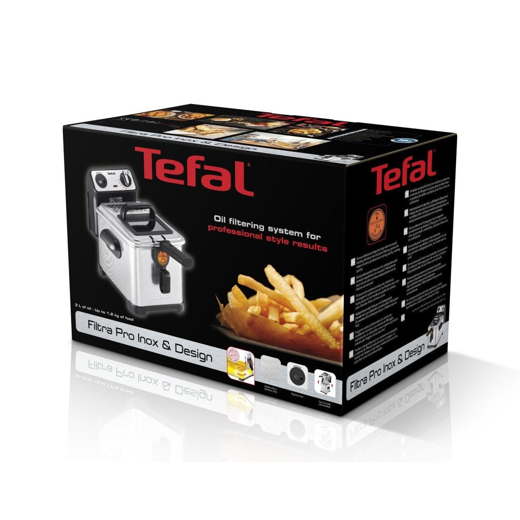 Tefal FR5111 Pro Deep Fryer 2400W 3 L Black/Stainless Steel