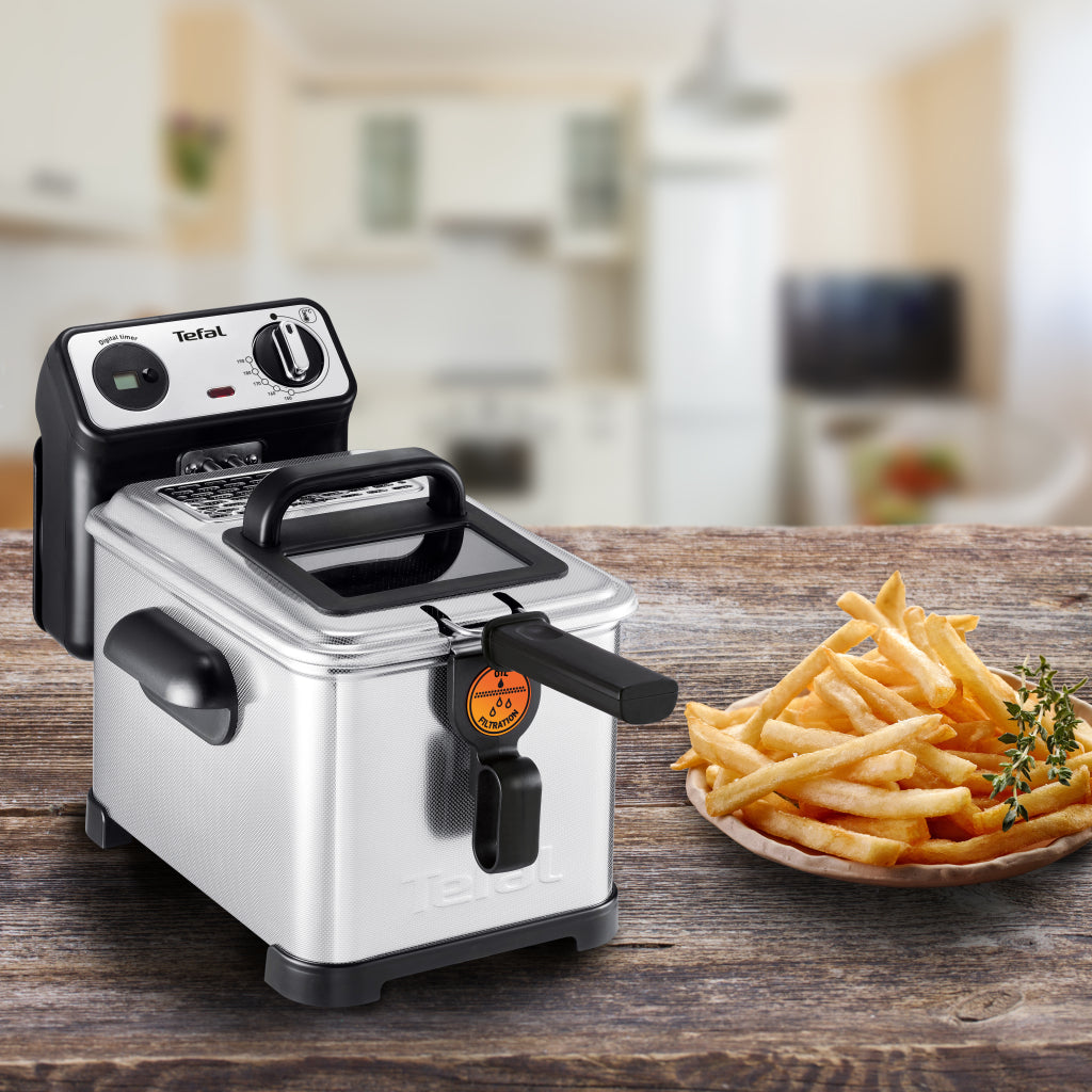 Tefal FR5191 Filtra Pro Deep Fryer 4 L 3000W Stainless Steel/Black