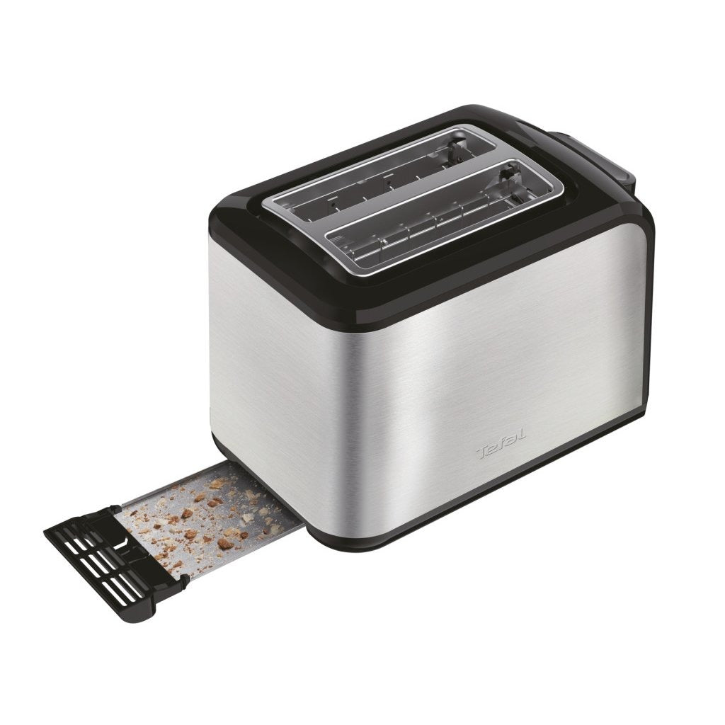 Tefal Toaster 850W Stainless Steel/Black TT410D 16x26x19
