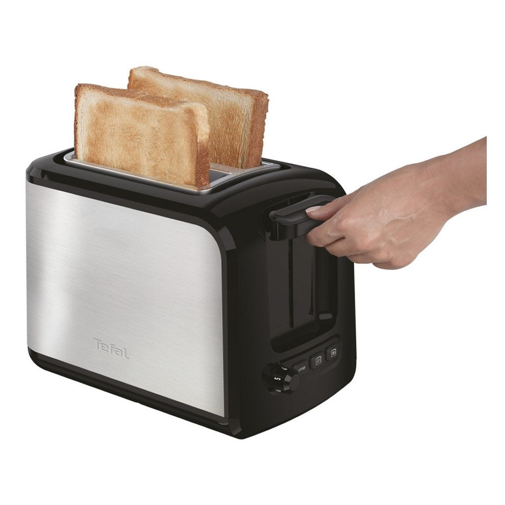 Tefal Toaster 850W Stainless Steel/Black TT410D 16x26x19
