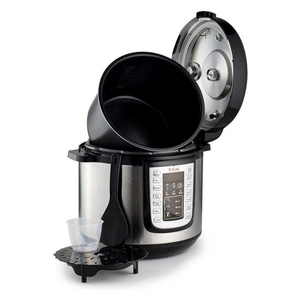 Tefal CY505E All-in-One Slow Cooker 6 L Stainless Steel/Black