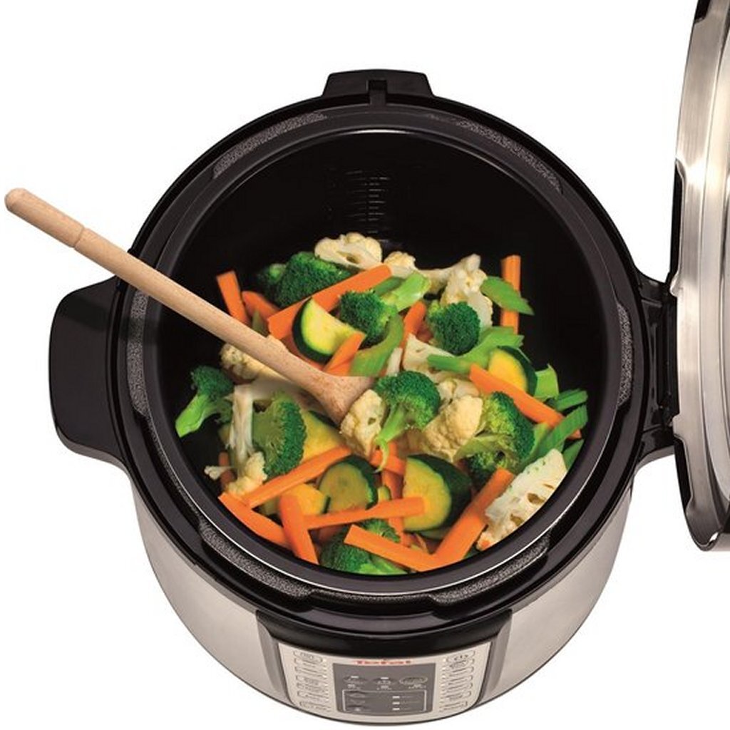 Tefal CY505E All-in-One Slow Cooker 6 L Stainless Steel/Black