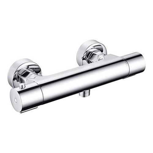 Mitigeur thermostatique de douche - EDOUARD ROUSSEAU - Garance 3 - Corps froid - Adapté a toute production d'eau chaude - Chromé afbeelding 1