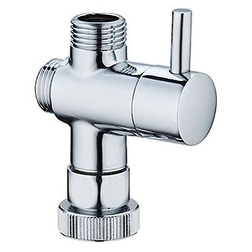 Inverseur et connecteur pour colonne de douche - Standard - EDOUARD ROUSSEAU - Chromé afbeelding 1