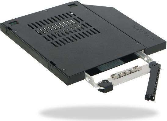 Icy Dock MB411SPO-2B - Hard Drive Backplane - 2.5" Carrier Panel - Black MBB411SPO-2B